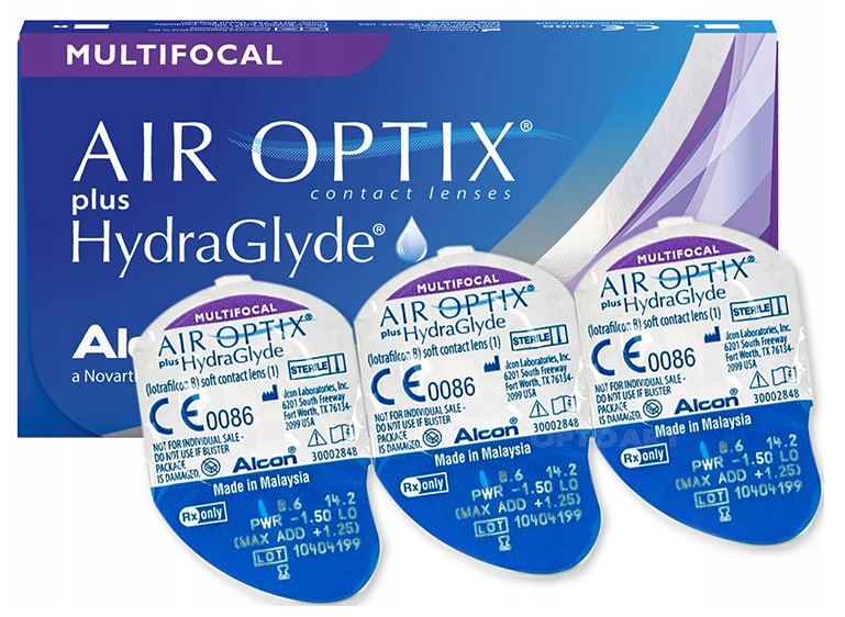 :ALCON  Air Optix Plus HydraGlyde Multifocal<span style='color:#999;'>   </span>